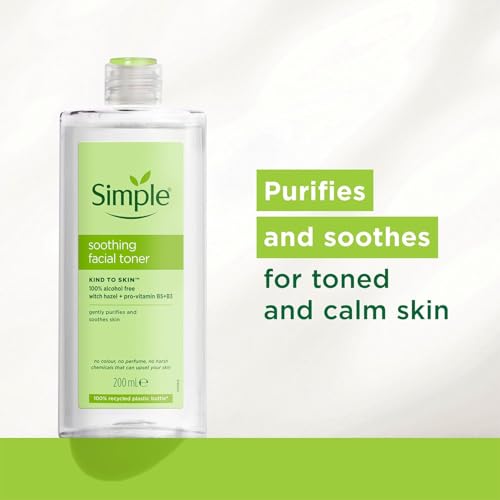 Simple Kind to Skin Facial Toner, Soothing, 6.7 Fl Oz (Pack of 1)