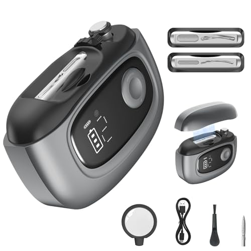 Gaguusu Electric Nail Clipper with Adjustable Width & Speed