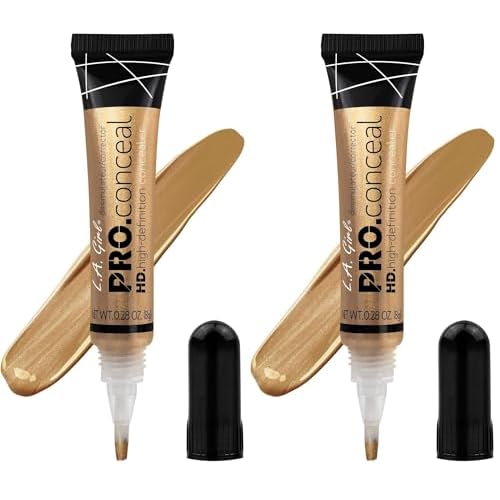 L.A. Girl Champagne Highlighter Concealer, 0.28 Oz (Pack of 2)
