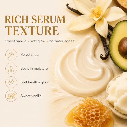 Waterless Body Serum for Crepey Skin | Avocado & Castor Oil