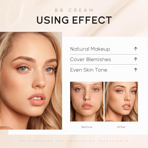BB Cream Tinted Moisturizer SPF - Full Coverage Concealer, Tan 320