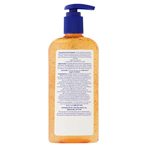 Equate Beauty Energizing Facial Cleanser, 8 fl oz