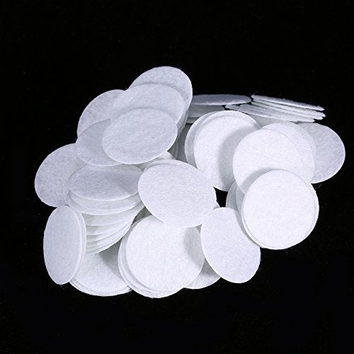 Microdermabrasions Filters, 500pcs Replacement Sponge Cotton Filter Round Filtering Pads Microdermabrasion Filters Facial Vacuum Filters for Blackhead Removal Beauty Machine(10mm)