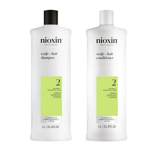 Nioxin System 2 Shampoo & Conditioner for Thinning Hair