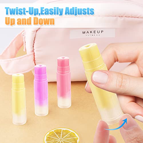 50 Pcs 5.5ml Twist-Up Lip Balm Tubes | Empty Containers