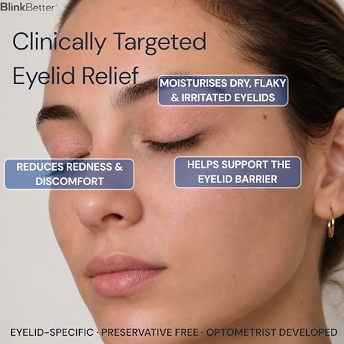 BlinkBetter BetterLids Eyelid Ointment – Moisturizing Cream for Dry, Itchy Eyelids