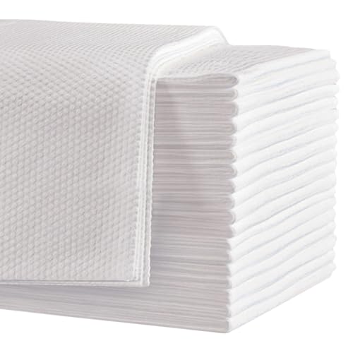 Disposable Bath Towels 50-Count 19.7" x 27.6" Absorbent