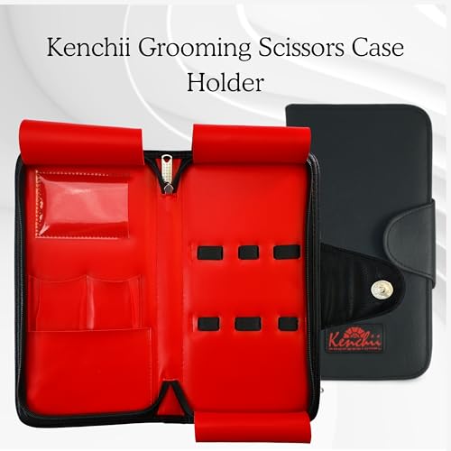 Kenchii Shear Case Hold 5 Beauty Grooming Scissors Ergonomic