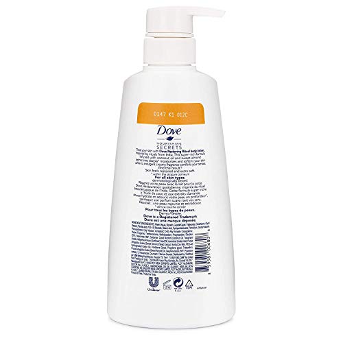 Nourishing Secrets Restoring Body Lotion by Dove for Unisex - 16.9 oz Body Lotion