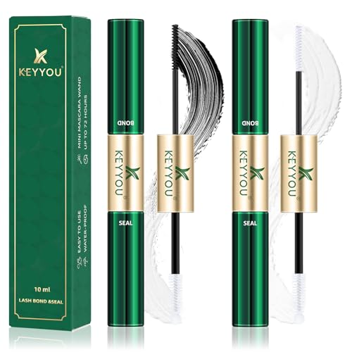 KEYYOU Lash Bond and Seal - Waterproof Eyelash Glue 10ml
