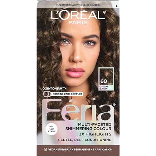 L'Oreal Paris Feria Multi-Faceted Shimmering Permanent Hair Color, 60