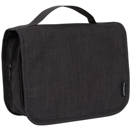 Brookstone Travel Toiletry Bag -Toiletry Bag for Women and Men with Hanging Hook - Lightweight Carry On Toiletries Organizer for Travel, Size One Size,