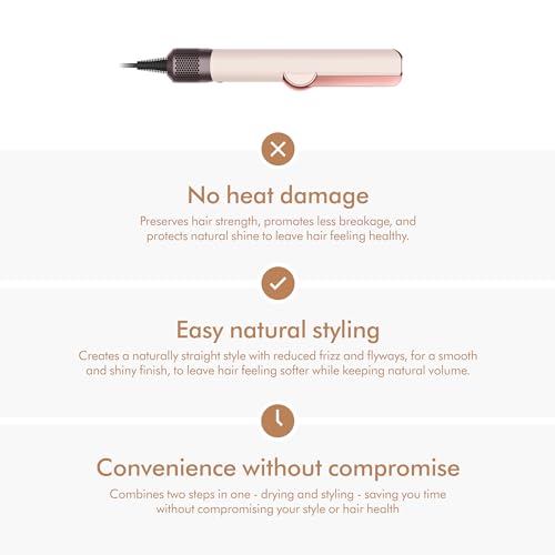 Dyson Airstrait Straightener – Wet to Dry, No Heat Damage