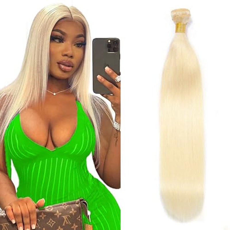 Blonde Hair Bundles 22" 613 Straight Human Hair Extensions