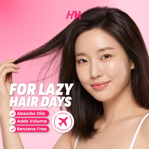 Handmade Heroes Dry Shampoo Powder for Dark Hair, 1.8oz