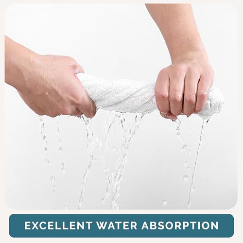 Casa Platino Washcloths 6 Pack 100% Cotton 12x12