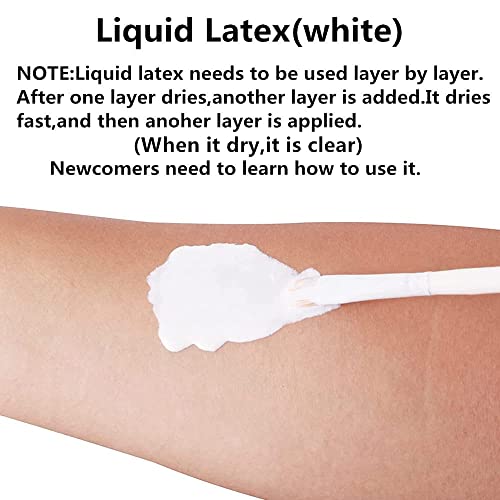Go Ho Liquid Latex SFX Makeup 2oz - Halloween Zombie