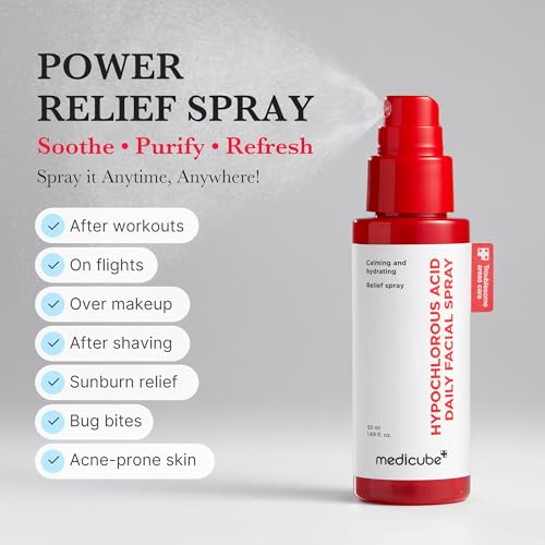 medicube Power Soothing Spray with Hypochlorous Acid 1.69oz