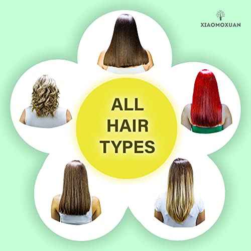 Xiaomoxuan Organic Tea Tree Oil Moisturizing Shampoo Sulfate-Free Paraben-Free - Strengthen and Restore Shampoo Hydrating - All-Natral Hair Moisturizer and Deep Scalp Cleansing Hair Treatment