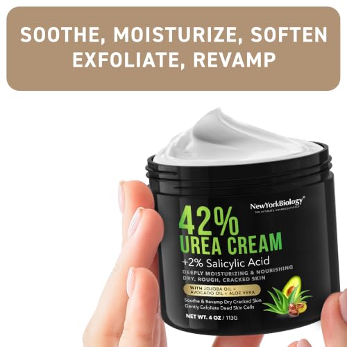 42% Urea Cream with Salicylic Acid for Dry Feet - 4 oz
