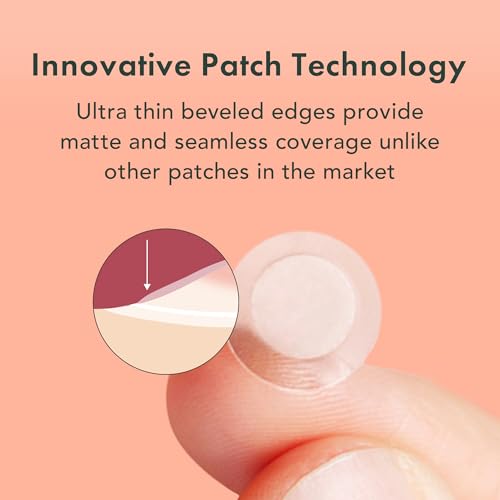 Rael Invisible Hydrocolloid Acne Pimple Patches 96 Ct - Clear, Hypoallergenic, 2 Sizes (10mm & 12mm) - Discreet Skin Cover