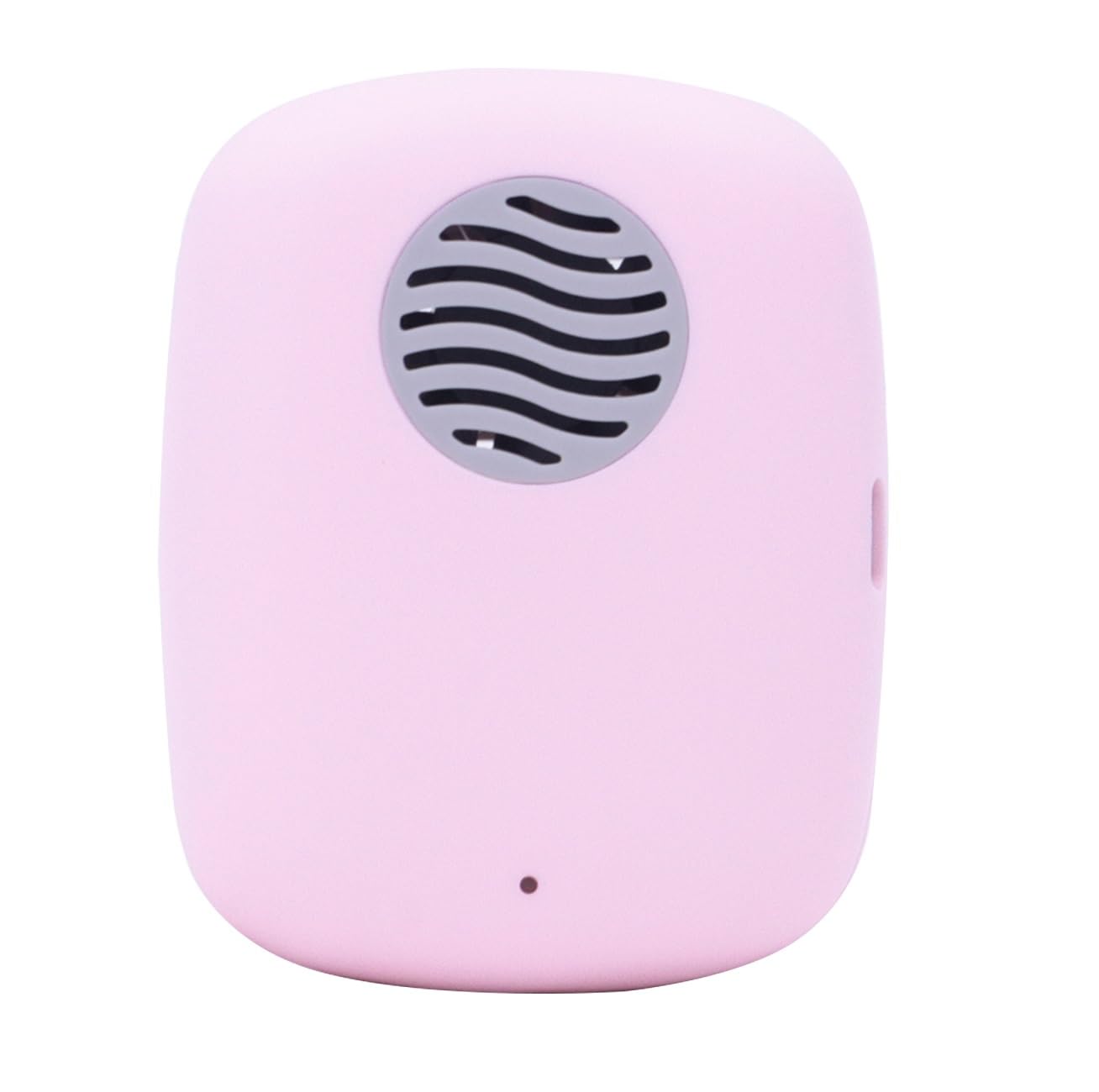 BY4U Mini Travel Toothbrush Cover with Air Drying Fan, Toothbrush Travel Case with Drying Lamp Rechargeable Portable Toothbrush Container Toothbrush Holder (Pink)