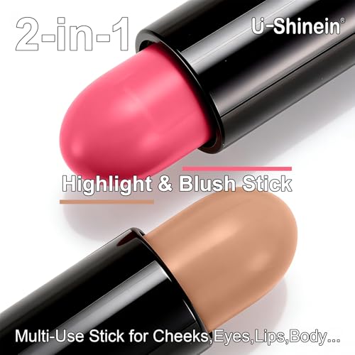 2-in-1 Contour & Blush Stick - Creamy Matte Formula
