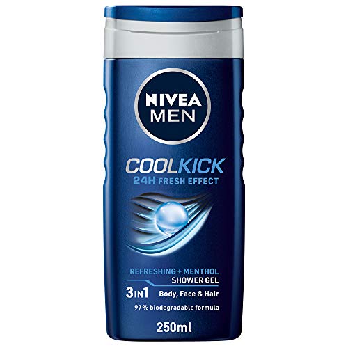 NIVEA Men Cool Kick Shower Gel 250 Ml