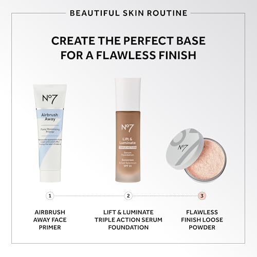 No7 Flawless Finish Loose Setting Powder - Translucent