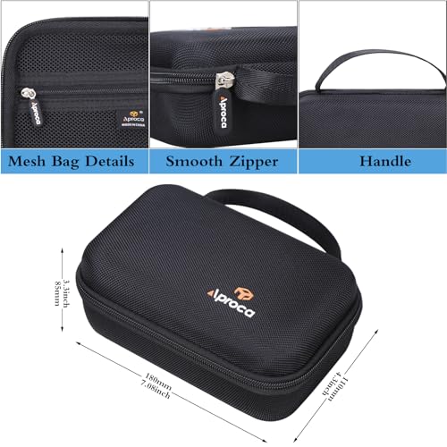 Aproca Hard Case Compatible with Philips NorelcoSeries 3000 5000 MG3740/40 MG3750/50 MG5970/49 Men's Electric Trimmer Shaver, Storage Portable Bag for Accessories (Case Only)