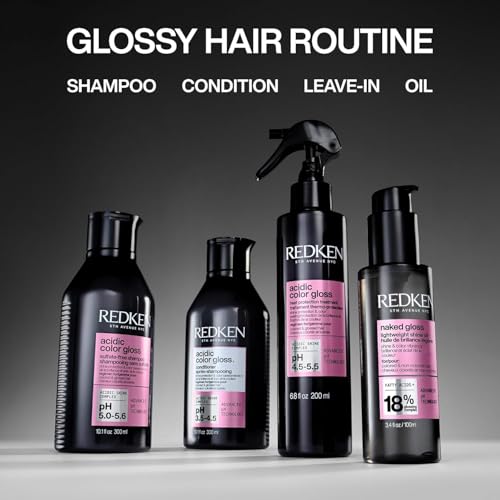 Redken Acidic Color Gloss Conditioner - Color Protection & Vibrancy, Salon-Grade Hair Shine, For Color-Treated Hair