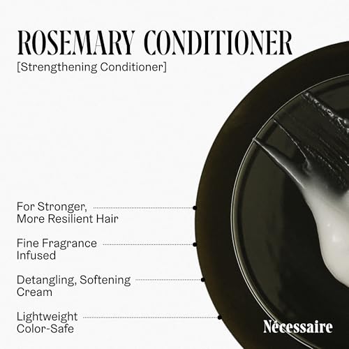Nécessaire Rosemary Hair Duo Set with Shampoo & Conditioner - 16.9 Fl Oz (Pack of 2)