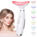 7 Color Red Light Therapy Face Massager with Vibration & Heat