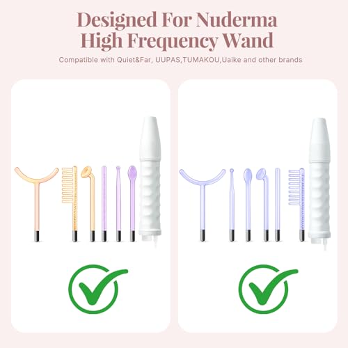 NuDerma High Frequency Wand Case - Pink Travel Carrying Case