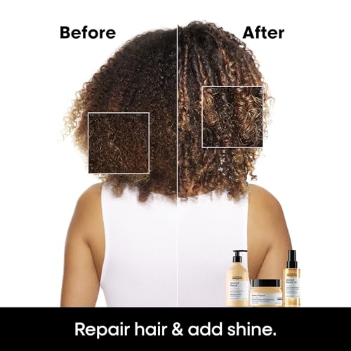 L'Or?al Professionnel Paris Absolut Repair Hair Mask - Hydrates, Repairs Damage & Adds Shine, Nourishing Protein Treatment, For Dry & Damaged Hair