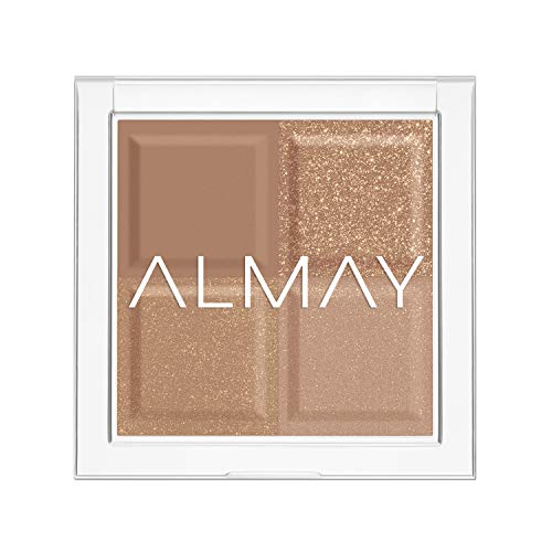 Almay Shadow Squad, 210 Unplugged, 1 count, eyeshadow palette, Gel,Powder