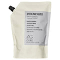 AG Care Sterling Silver Purple Toning Shampoo - Grey and Blonde Shampoo to Remove Brassiness and Yellow Tones, 33.8 Fl Oz Refill Pouch
