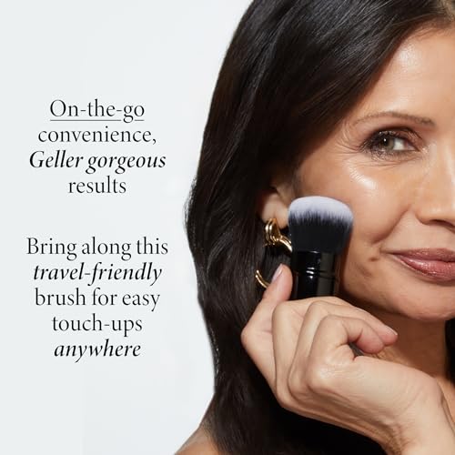 LAURA GELLER NEW YORK Dual-Ended Blush and Bronzer Brush & Retractable Airbrush Kabuki