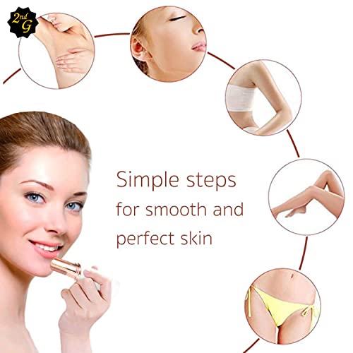 tuokiy Replacement Heads for Flawless Gen 2 Facial Hair Remover - 7 Piece Set