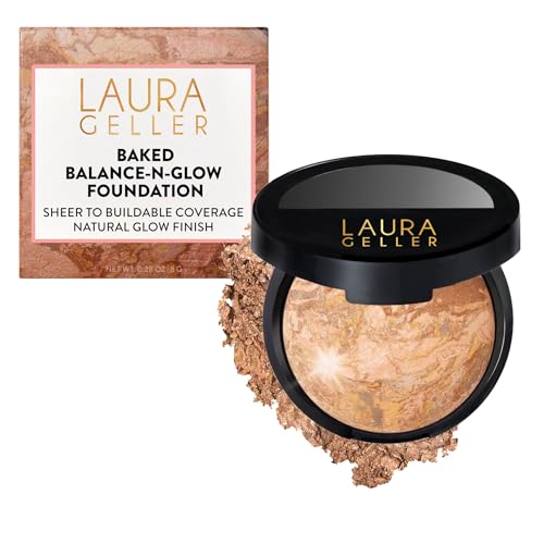 Baked Balance-n-Glow Powder Foundation - Medium for Mature Skin