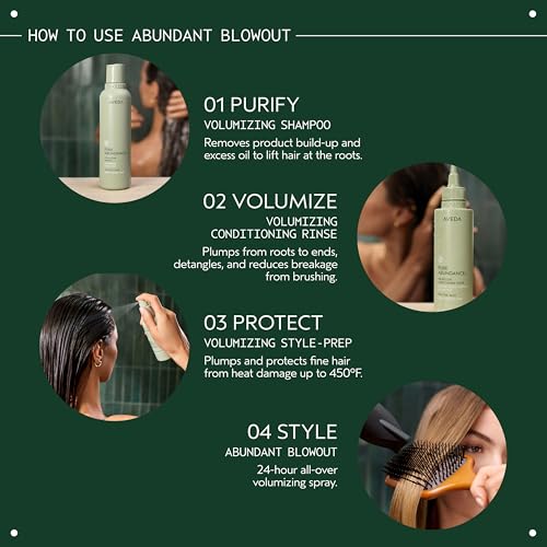 Aveda Abundant Blowout All-Over Volumizing Spray | 24-Hour All-Over Volumizing Spray | Vegan