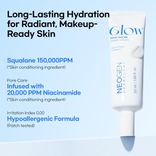 Neogen Dermalogy Next Glow Watery Cream 50ml - Hydrating, Pore Tightening, Sensitive Skin