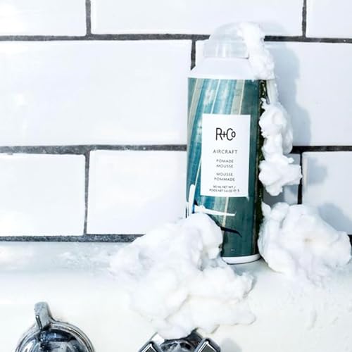 R+Co Aircraft Pomade Mousse 5.6oz - Lightweight Volume