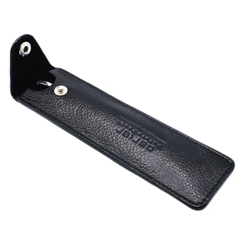 Parker Genuine Leather Straight Razor Travel Case