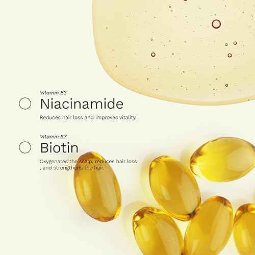 Hair Growth Ampoule with Biotin & Ginger | Controls Hair Loss, Stimulates Scalp & Strengthens Roots | BE Powerful by Ginger Milk | 3-Pack (0.5 fl oz ea)