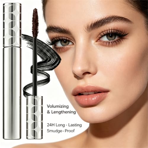 Waterproof Growth Serum Mascara - Volumizing Lash Fiber