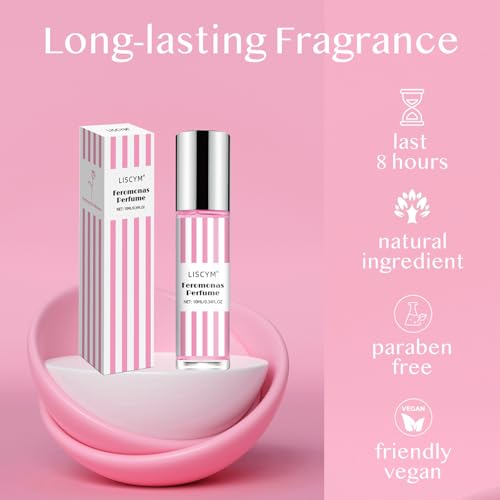 Pheromone Perfume Roll-On Oil for Women, 10ml Vanilla Caramel