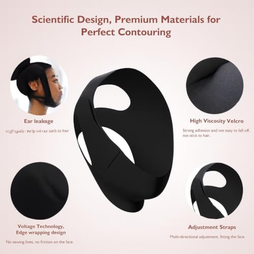 V-Line Jawline Chin Strap for Women - Breathable Reusable Face Lift Mask