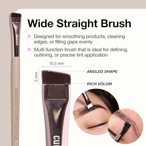 Curacoro 3-Piece Eyebrow Brush Set | Brow Mapping & Lamination