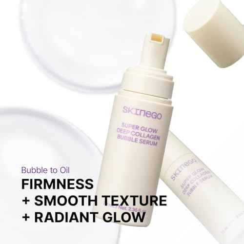 Super Glow Deep Collagen Bubble Serum with 1,005,189ppb Collagen ? Anti-Aging, Hydrating, Skin-Firming, Fine Line Care, Korean Skincare ? 2.36 fl.oz
